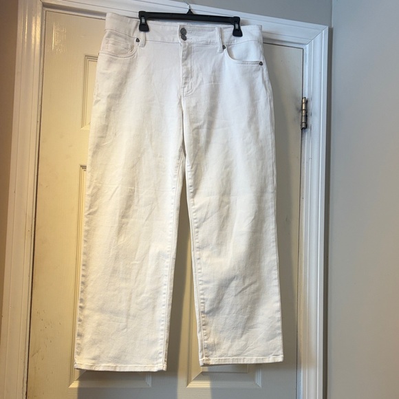 Kut from the Kloth Denim - Kut from the Kloth White Straight Leg Jeans